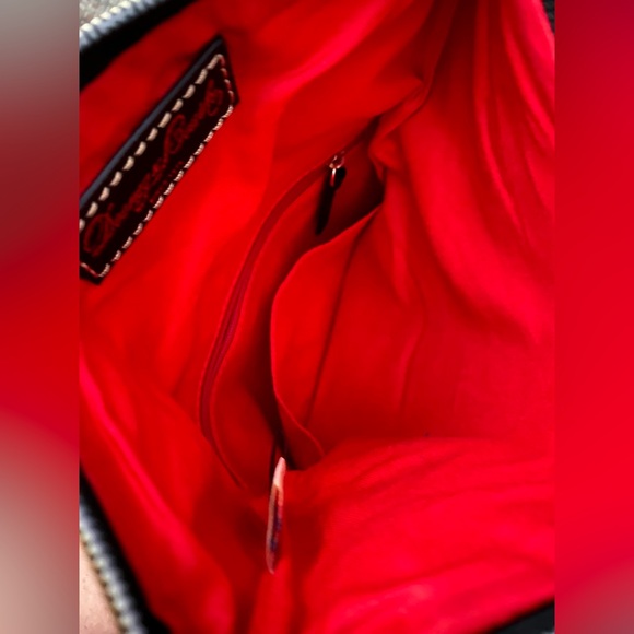 Dooney & Bourke Black/Leopard foldover zip crossbody. - Picture 10 of 15